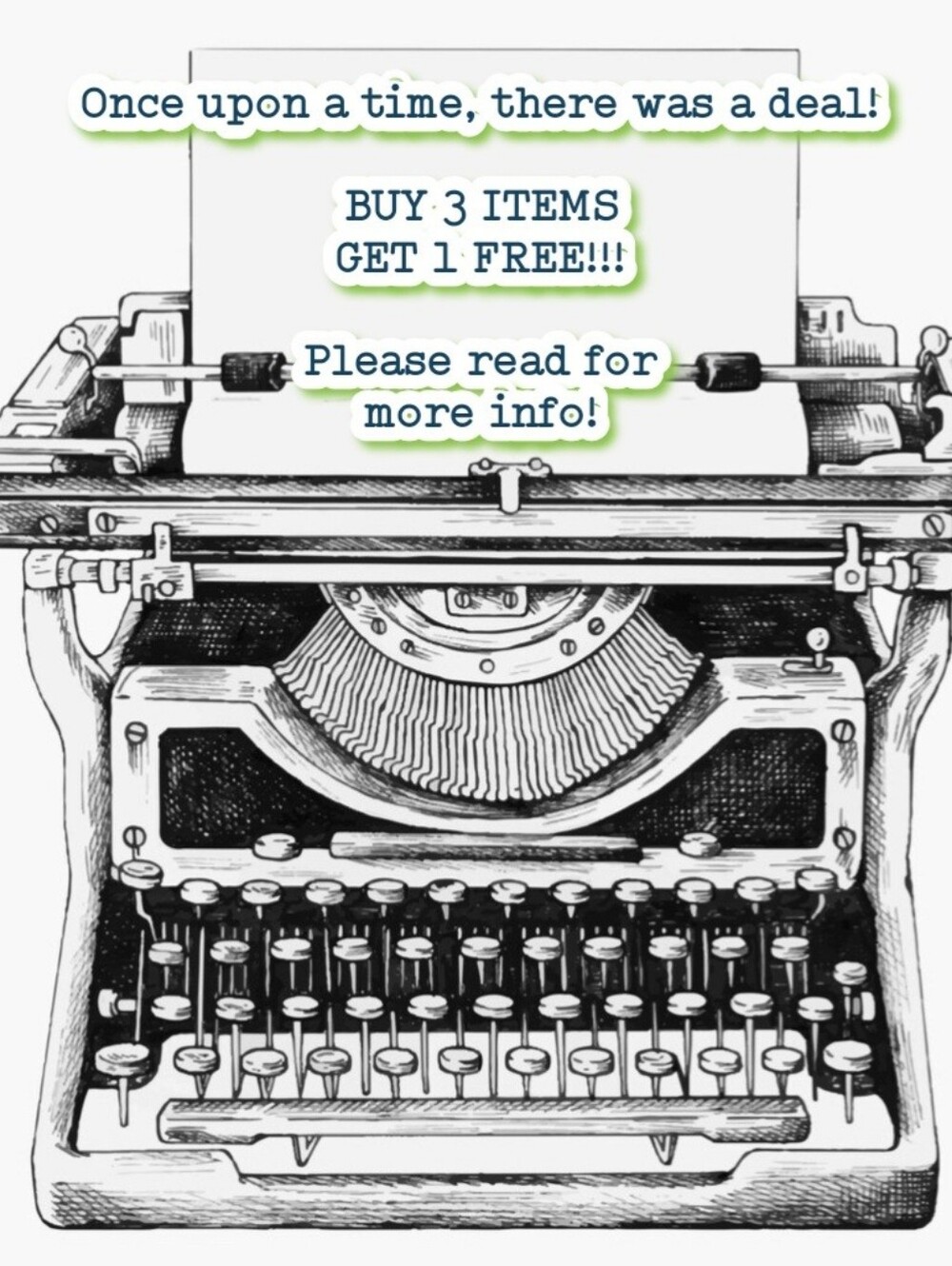 BUY 3 GET 1 FREE...PLEASE READ FOR INFO